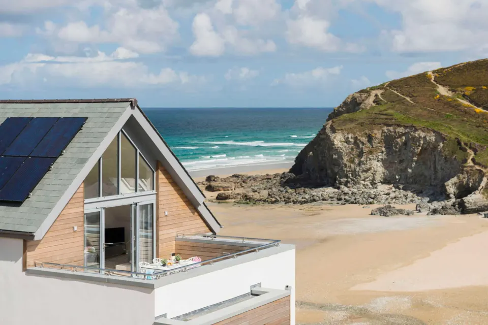 Image collections-coastal-escapes-1780304438 for High Tide overlooking Porthtowan Beach