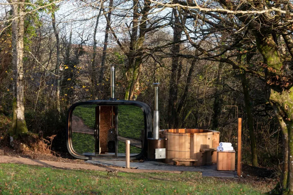 Image collections-hot-tub-holidays-1780389541 for Outdoor wellness space at Lykke, Lanhydrock