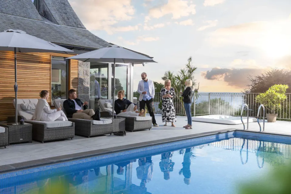 Image collections-large-homes-1780313357 for Poolside celebration at Somers Place, St Ives