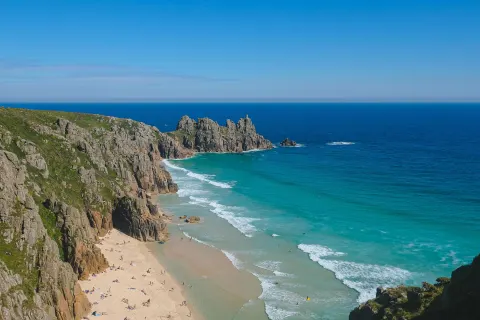 Image destinations-west-cornwall-porthcurno-st-buryan-1762774882 for Porthcurno coastline