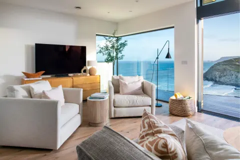 Image homepage-1792658749 for Endless Blue, luxury sea view holiday home in Porthtowan
