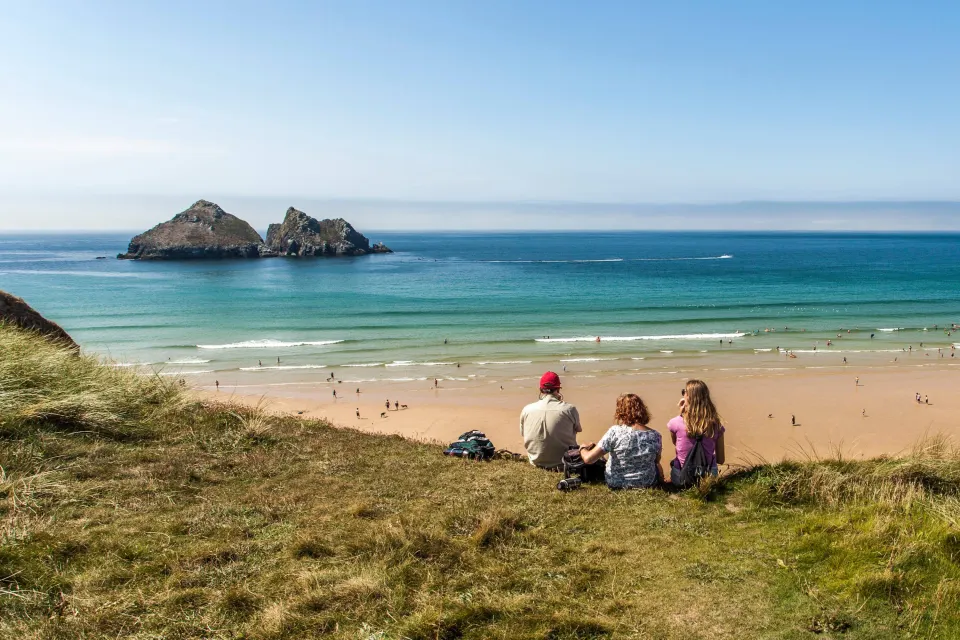 Image locations-north-cornwall-crantock-cubert-holywell-bay-1777553627 for Family at Holywell Bay