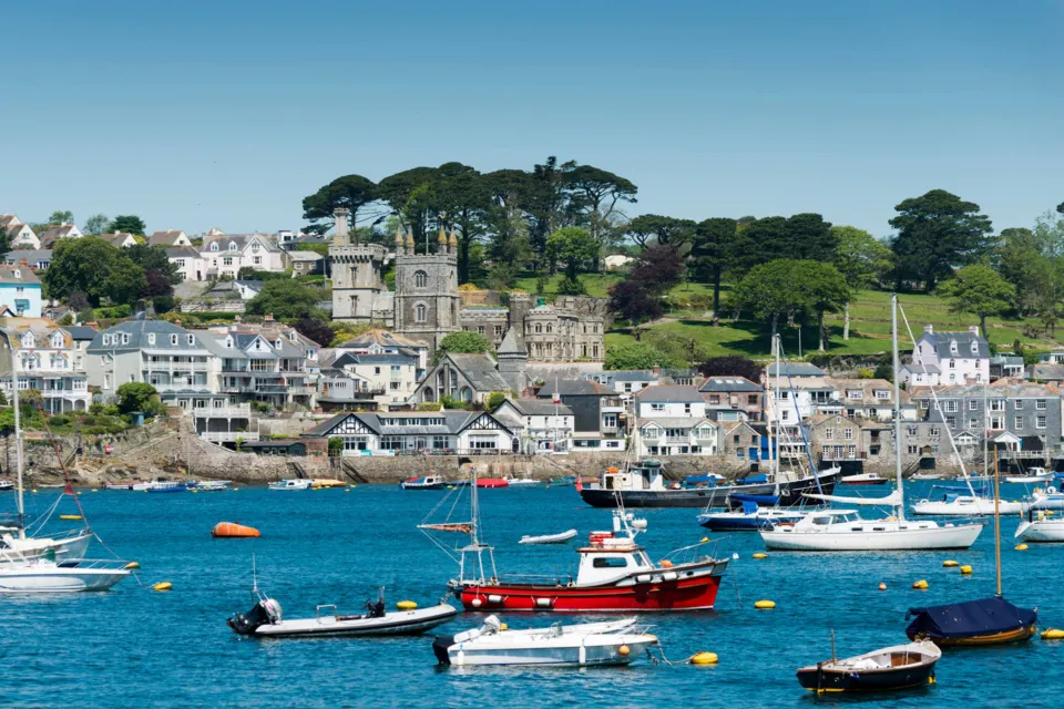 Image locations-south-cornwall-fowey-lanhydrock-1778677911 for View towards Fowey from the river