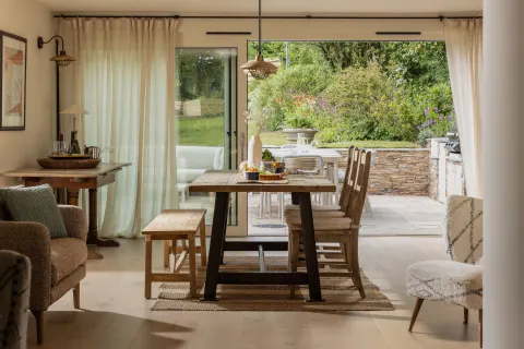 Image rural-retreats-1763393678 for Skylark kitchen and garden view