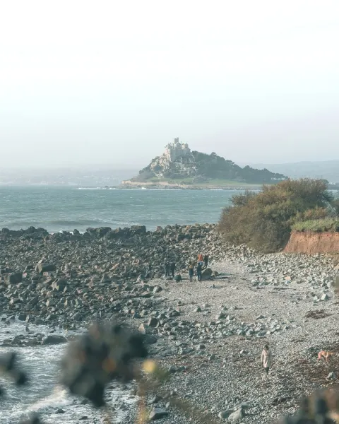 Image storm-watching-in-cornwall-1790087980 for St Michael&amp;#039;s Mount across Mount&amp;#039;s Bay